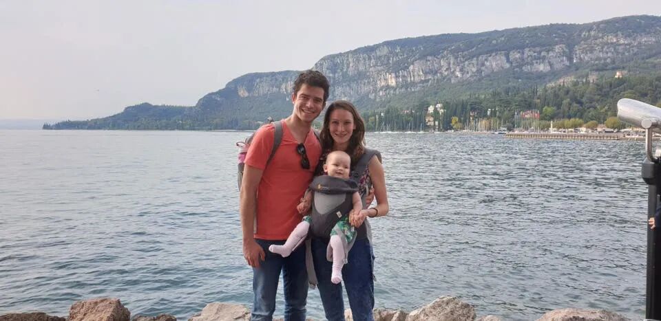 Ben Leonard, founder of Beast Gear, and his family.